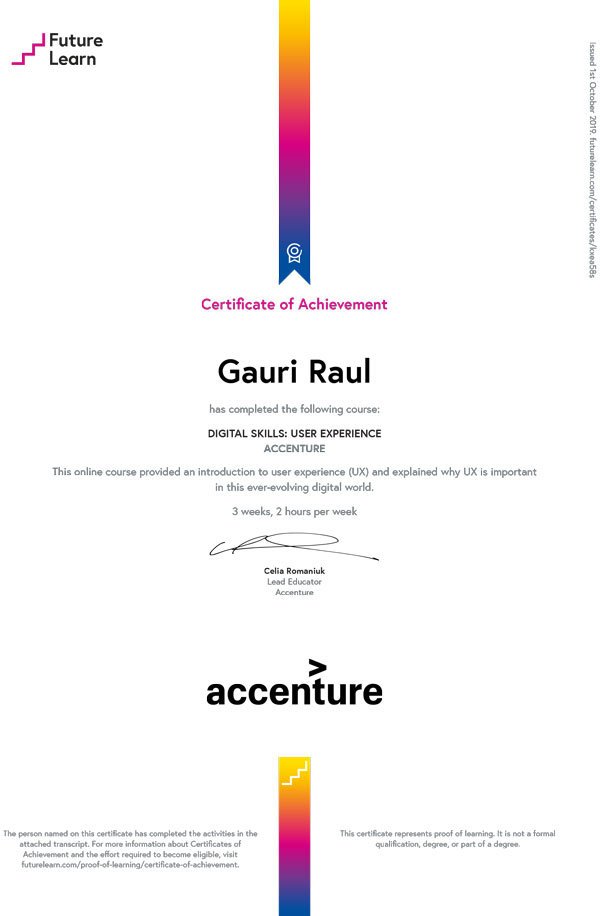 Digital Skills - User Experience Design